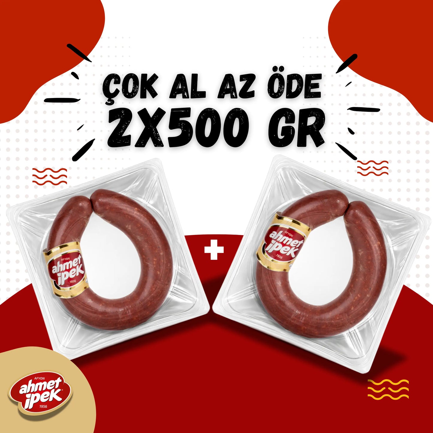 Ahmet İpek Kangal Sucuk 2x500gr