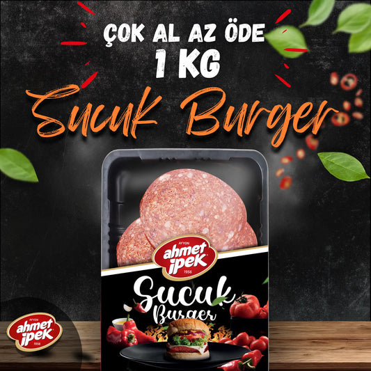 Ahmet İpek Sucuk Burger 1kg