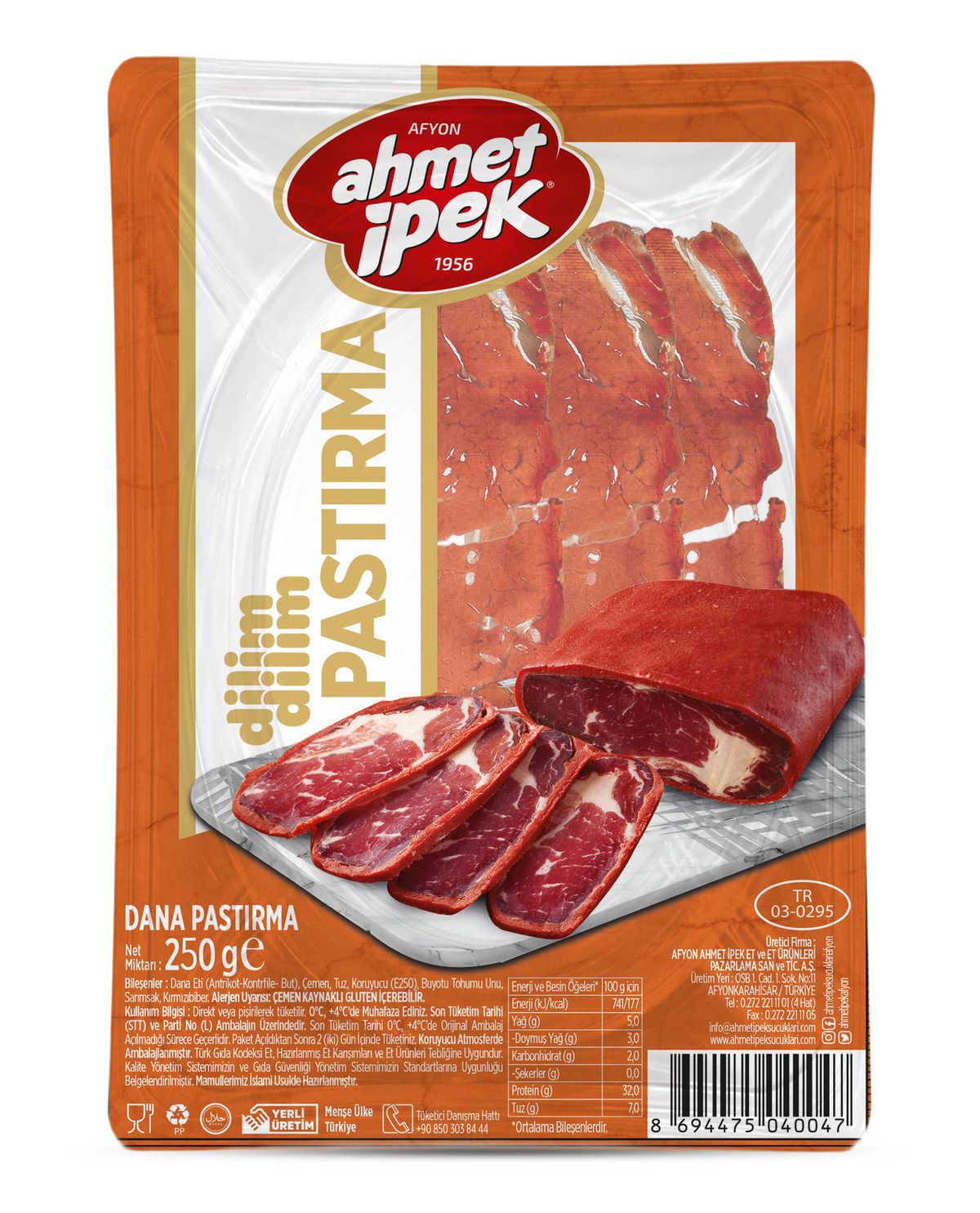 Dilimli Pastırma Antrikot