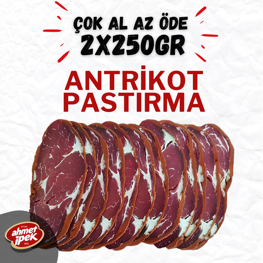 Dilimli Pastırma Antrikot 2x250gr