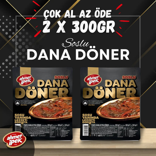 Ahmet İpek Soslu Dana Döner 2x300gr