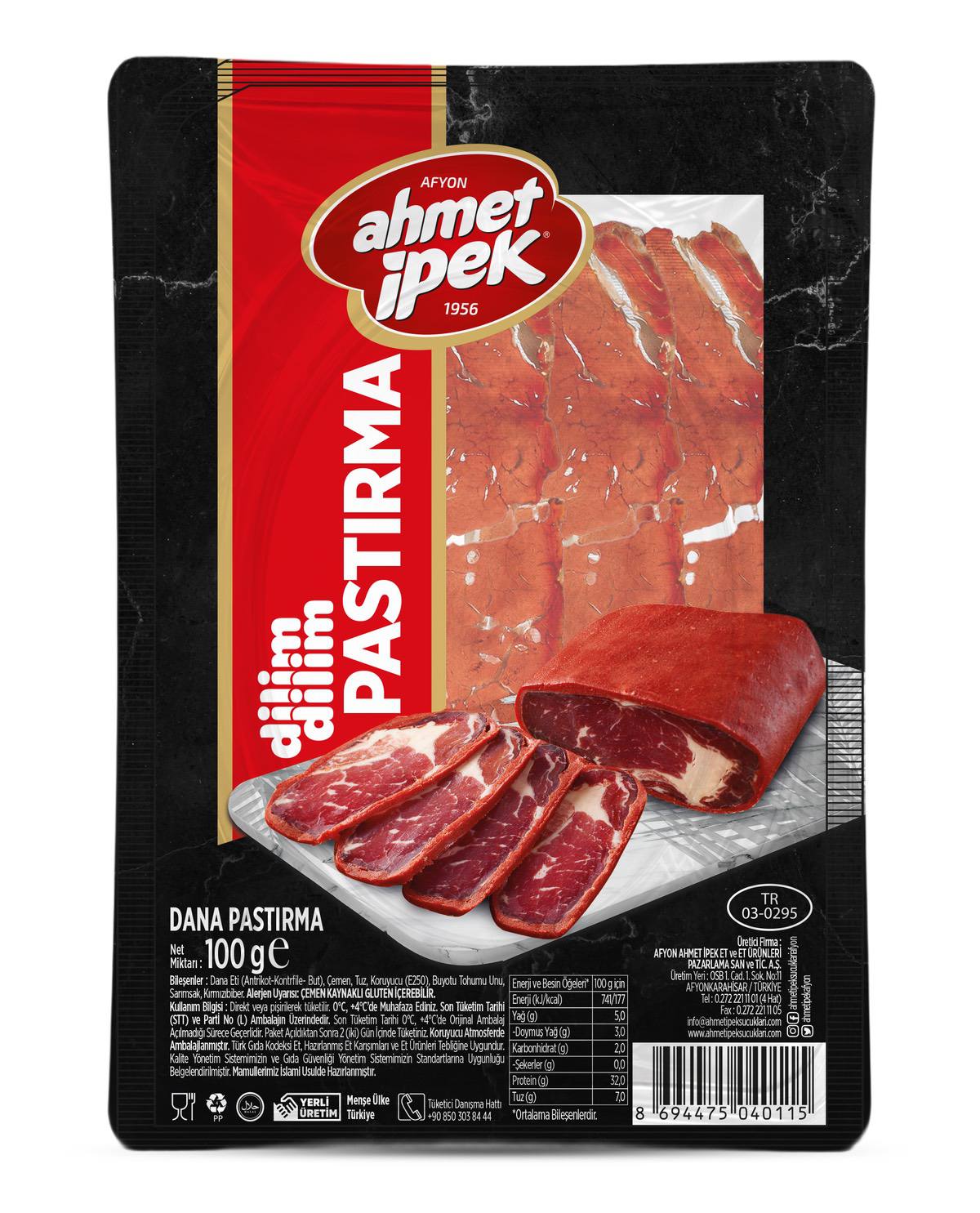 Dilimli Pastırma Antrikot