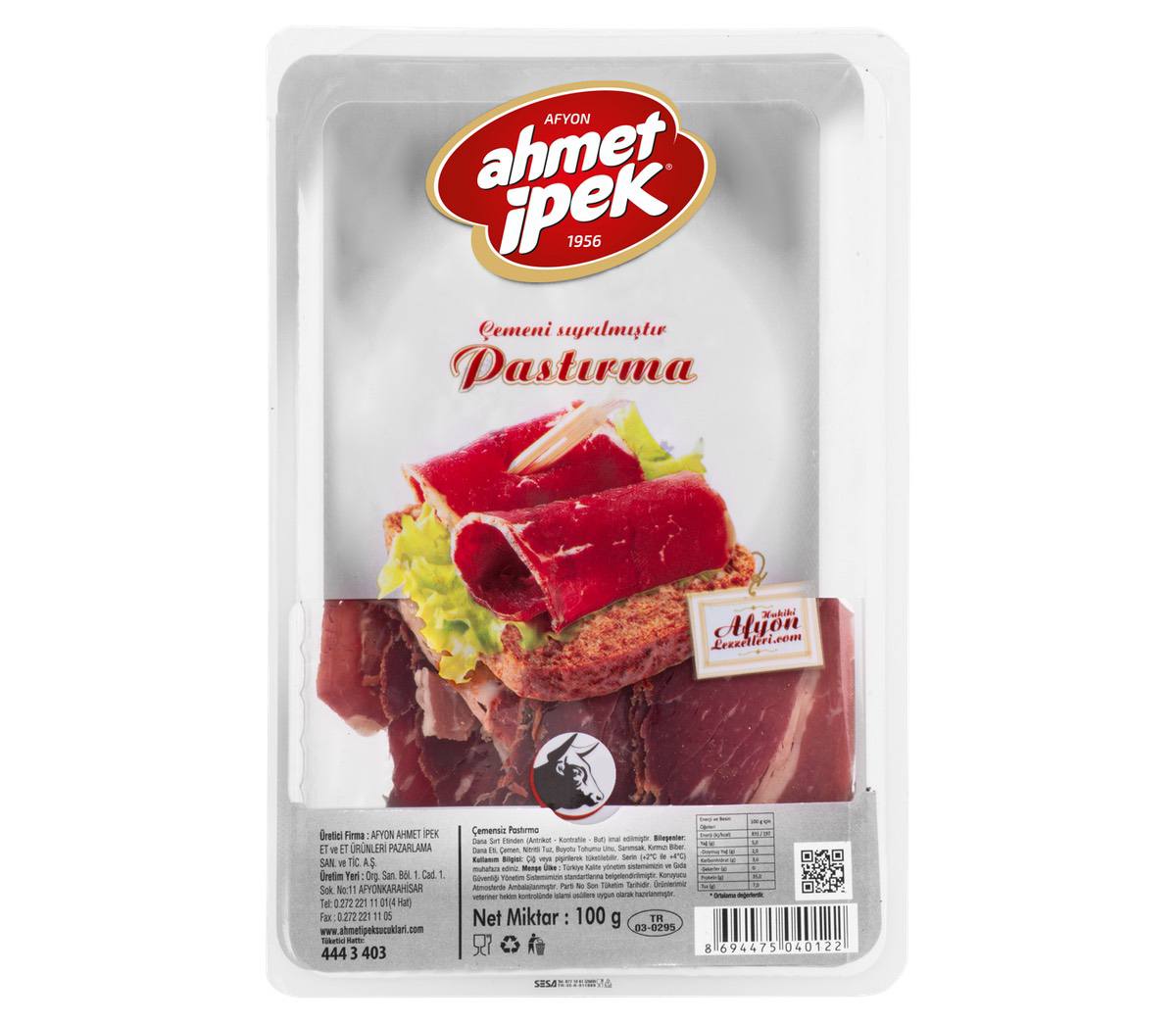 Dilimli Pastırma Antrikot